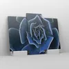 Bild auf Leinwand - Leinwandbild - 3 Teile - Blau Kaktus Produktbild-Vorschau 4