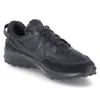 A single black Nike Waffle Debut shoe is shown from a 3/4 angle against a white background. Náhled obrázku produktu