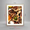 Gerahmtes Poster - Rahmen in heller Eiche - Küche Essen Produktbild-Vorschau 5