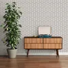 Profhome 377076-GU Grafik Tapete Retro matt grau gold weiß Produktbild-Vorschau 5