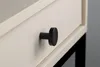 Schwarze runde Möbelknöpfe aus Aluminium – 4er-Set, Produktbild-Vorschau 2