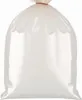 A clear, studio shot of a large, transparent plastic sack. Voir les images du produit