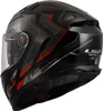 LS2 Integralhelm "FF811 Vector II Alizer schwarz / rot, Gr. Produktbild-Vorschau 2