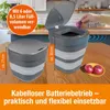 Abfalleimer mit Sensor Faltbar 8,5L Automatik Mülleimer mit Produktbild-Vorschau 5