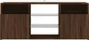Mobile TV con luci LED effetto rovere marrone 120x30x50 cm Anteprima dell’immagine prodotto 13