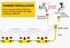 360¡ã rotační zahradní zavlažovač Nastavitelné 2 režimy Náhled obrázku produktu 7