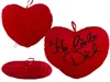 Cuscino a cuore in peluche Ti amo Anteprima dell’immagine prodotto 2