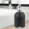 Orion | Dozownik mydła wykonany ze szkła - Czarny - 320 ml Podgląd zdjęcia produktu 5
