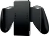 A black Nintendo Switch Joy-Con comfort grip accessory is shown against a white background. Podgląd zdjęcia produktu
