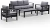 MeXo von GLP HOME  Lounge Gartenmöbel 4-Teilige Aluminium Produktbild-Vorschau 1