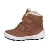 A single brown boot is shown against a white background. Podgląd zdjęcia produktu
