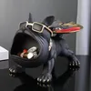 Bulldogge Tablett Deko Französische Bulldogge Dekofigur Produktbild-Vorschau 5