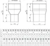 Ofenrohr Erweiterung - Ø 130 mm auf Ø 180 mm - schwarz Produktbild-Vorschau 2