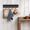 Maclean wandhouder voor tuingereedschap, staal, met haken, Productafbeelding-voorbeeld 2
