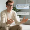 ZELURXX  Intelligente AI-Brille mit Kamera Bluetooth Produktbild-Vorschau 4