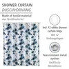 WENKO Dusch Vorhang Badewannen 180x200 cm inkl Ringe Textil Produktbild-Vorschau 2