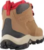 A side view of a single brown hiking boot against a white background. Náhled obrázku produktu
