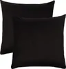 Bettwäsche 200x220 + 2er 80x80 cm Schwarz Bettbezug Produktbild-Vorschau 6