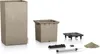 A set of planter components including a tall planter, an inner pot, a base, and gravel. Anteprima dell’immagine prodotto
