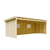 Gartenhaus 14,3 m² - H231x248x648 cm - Ohne Boden und Produktbild-Vorschau 2