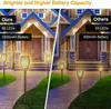 6 Stück 96 LED Solarleuchte Garten Beleuchtung Solar Licht Produktbild-Vorschau 7