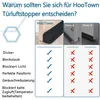 Tür Zugluftstopper 92 cm – Schwerer Türbodendichtung Produktbild-Vorschau 7