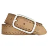 MUSTANG Leder Gürtel Woman's Belt 3.5 W100 Cognac braun Produktbild-Vorschau 3