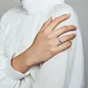 Pandora Anillo 197736CZ-54 mujer plata circonita Produktbild-Vorschau 2
