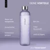 Trinkflasche 650ml Sportflasche Wasser Sprudel Tritan Produktbild-Vorschau 2
