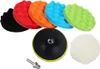 Trade-Shop Polierset 180mm (8-teilig) Polierschwamm Produktbild-Vorschau 1