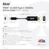 CLUB3D HDMI to USB Type-C 4K60Hz Active Cable M/M 1.8m/6 ft Produktbild-Vorschau 8