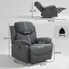 HOMCOM Relaxsessel Einzelsofa Liege 150° neigbar Produktbild-Vorschau 3