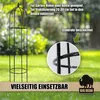 BigDean Rankgitter Metall Rosen Spalier 1,93 hohe Rankhilfe Produktbild-Vorschau 2
