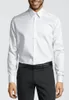 A man wearing a white dress shirt and black pants, with a black belt. Produktbild-Vorschau