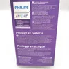 The image shows the side panel of a product box for Philips Avent breast shells. Náhľad obrázku produktu