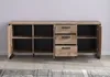 trendteam Emile Sideboard Tabak Eiche Nachbildung/Schwarz, Produktbild-Vorschau 8