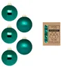 Weihnachtskugeln Glas 3cm 24 Stück - Deep Forest Produktbild-Vorschau 2