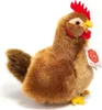 A plush toy hen on a white background. Produktbild-Vorschau