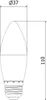 Mexen Nova 6x LED-Glühbirne E27, C37, 10W, Kalt - 6500K, Produktbild-Vorschau 4