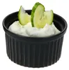 8er Set Creme Brulee Schale NERO 9x5cm schwarz - 24302121 Produktbild-Vorschau 2