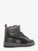 A side view of a black and gray Puma high-top sneaker. Produktbild-Vorschau