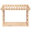 vidaXL Kaminholzregal 108x64,5x78 cm Massivholz Kiefer Produktbild-Vorschau 5