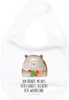 Mr. & Mrs. Panda Lätzchen Bär Gefühl - Weiß - Geschenk, Produktbild-Vorschau 1