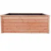 Modernes Hochbeet Höhe 73 cm mit Handlauf aus Lärchenholz Produktbild-Vorschau 2