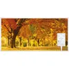A digital image of a wall heater with a printed autumn scene. Produktbild-Vorschau