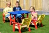 dobar Kindersitzgarnitur mit Kindertisch, Kindersitzbank Produktbild-Vorschau 5