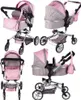 Malplay Puppenwagen Little Princess | Kinderwagen Puppen Produktbild-Vorschau 7