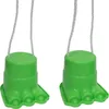 Kinder Topfstelzen Laufdosen Dino-Füße Stelzen - Grün Produktbild-Vorschau 1
