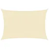 vidaXL Voile d'ombrage HDPE Rectangulaire 4x6 m Crème Voir les images du produit 8
