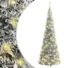 vidaXL Pop-Up vianočný stromček umelý zasnežený 150 LED Náhľad obrázku produktu 8